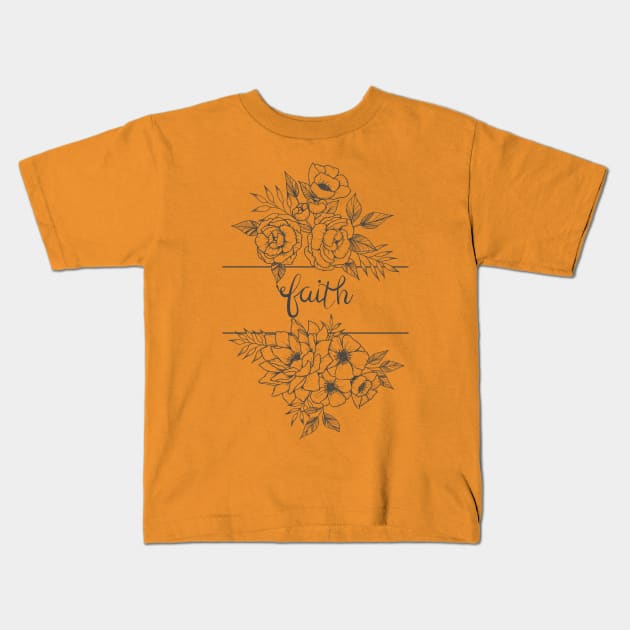 Faith Kids T-Shirt by Gingerlique